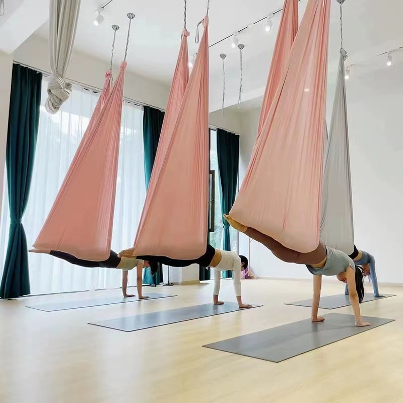 Home Gym Studio - Aerial Yoga Hammock Swing for Flexibility