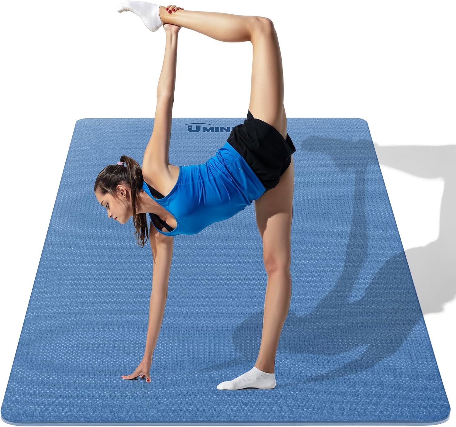 Home Gym Pilates - Large Yoga Mat 1/4 & 2/5