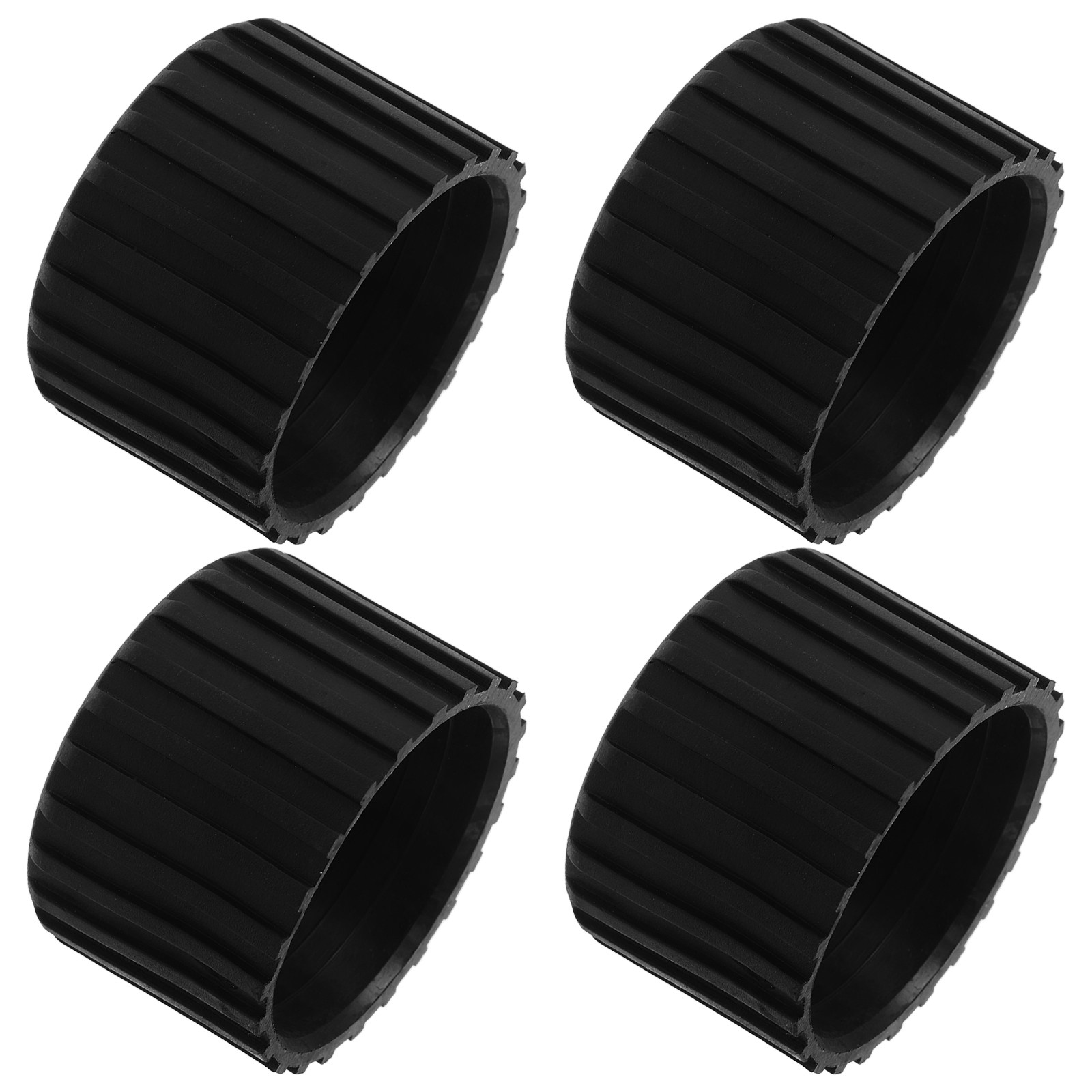 Home Gym Rubber Flooring - 4Pcs High Density Rubber Fitness Equipment