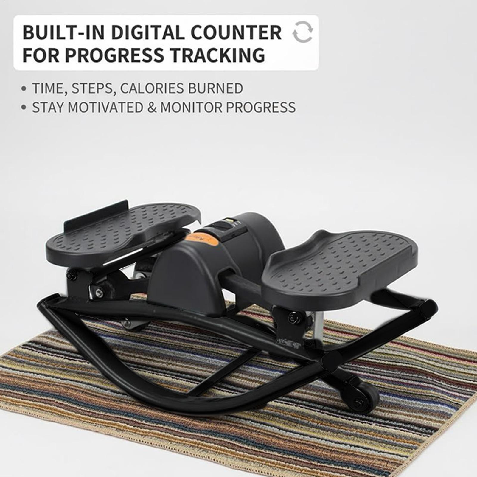Treadmill Home Gym - Rock Stepper Exercise Equipment Portable Silent