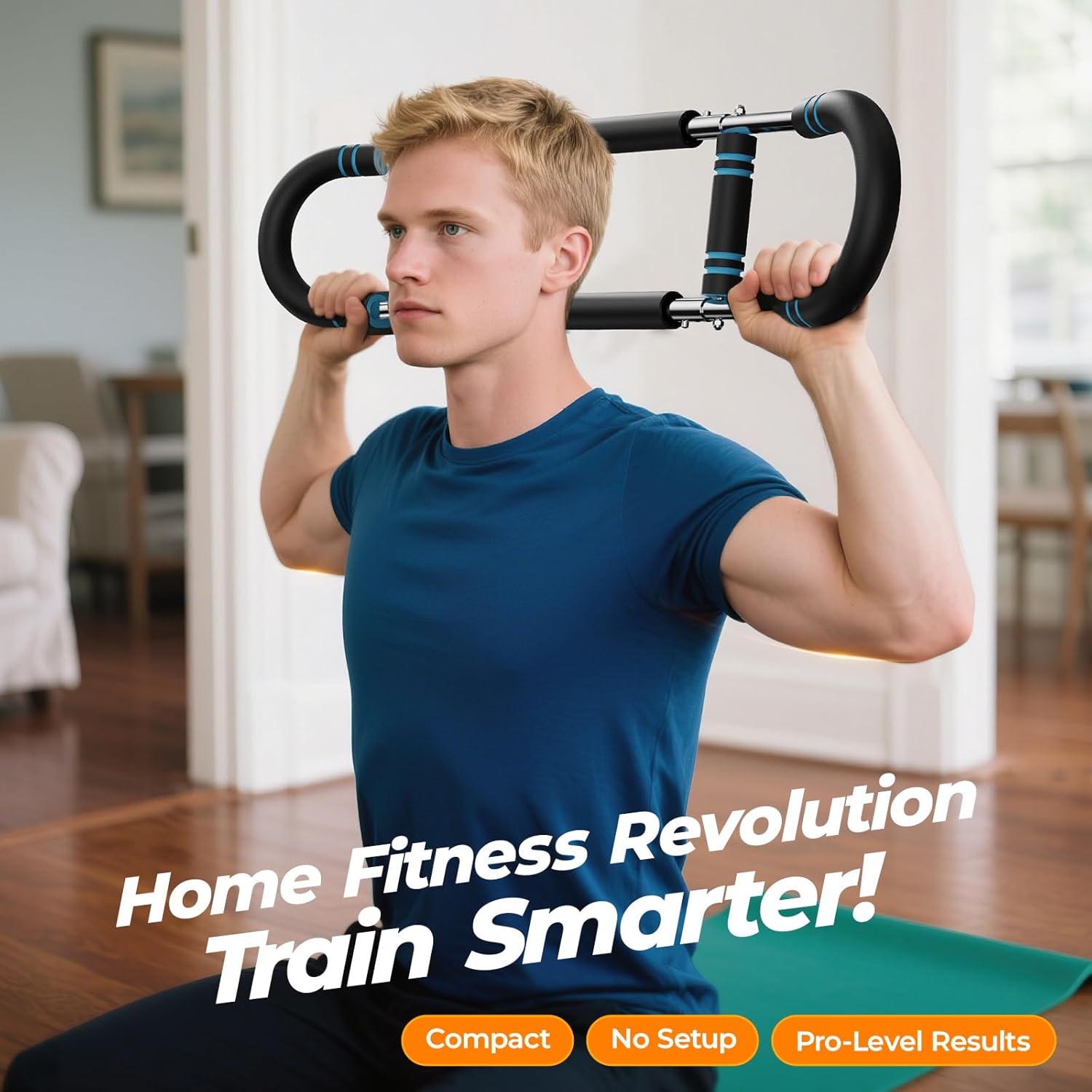 Home Gym Ideas - U Shape Arm Trainer Hand Gripper