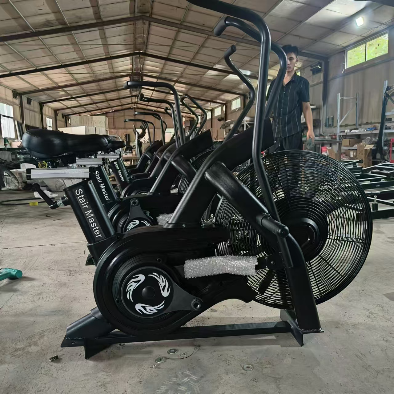 Home Gym Bike - Gym Fitness Equipment Air Bike for