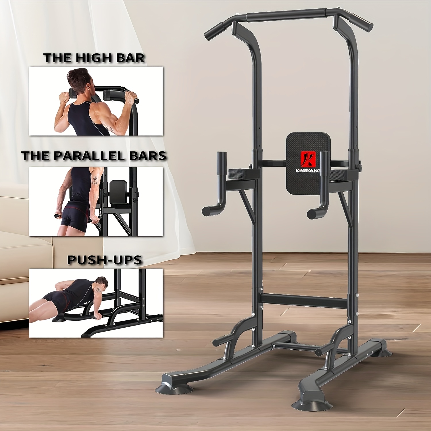 Djustable Height Power Tower D - Pull Up Bar Tower ulasan dan harga