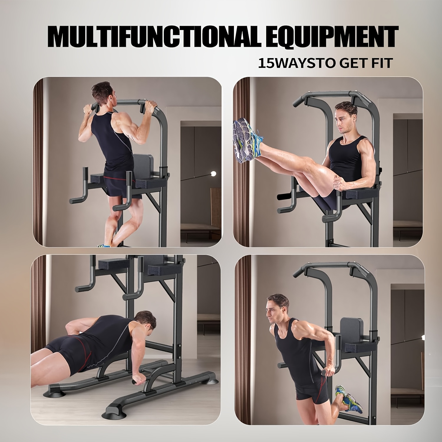 Djustable Height Power Tower D - Pull Up Bar Tower ulasan dan harga