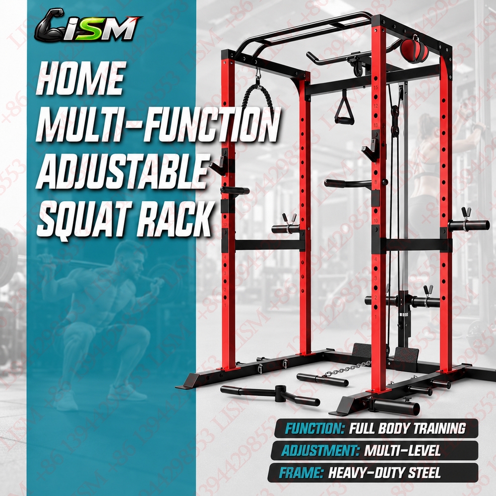 S21 Power Cage Multi-Function  - Home Gym Rack With Cables ulasan dan harga