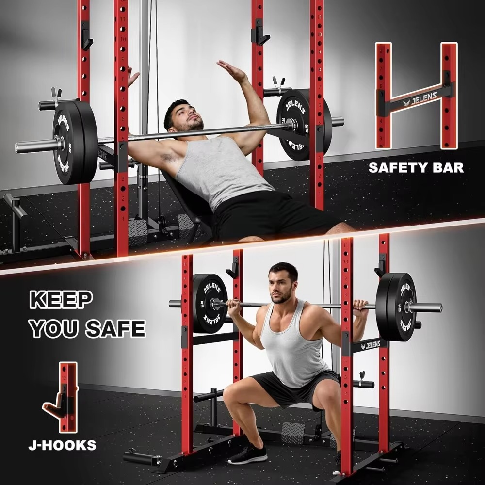 S21 Power Cage Multi-Function  - Home Gym Rack With Cables ulasan dan harga