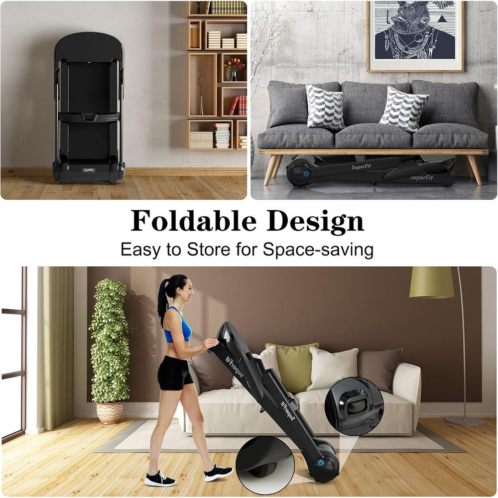 2.25HP Electric Motorized Trea - Home Gym No Equipment ulasan dan harga