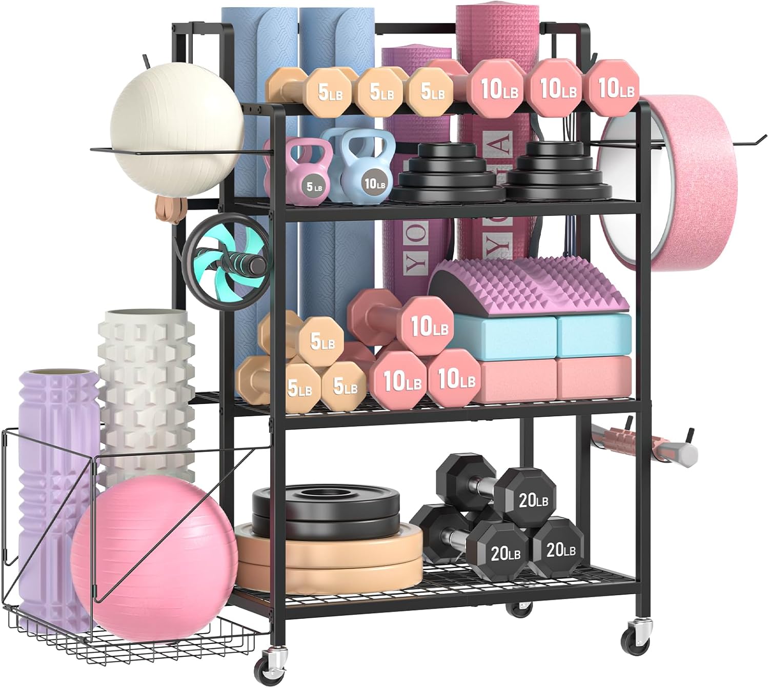 Home Gym Storage, No Material  - Home Gym Training ulasan dan harga