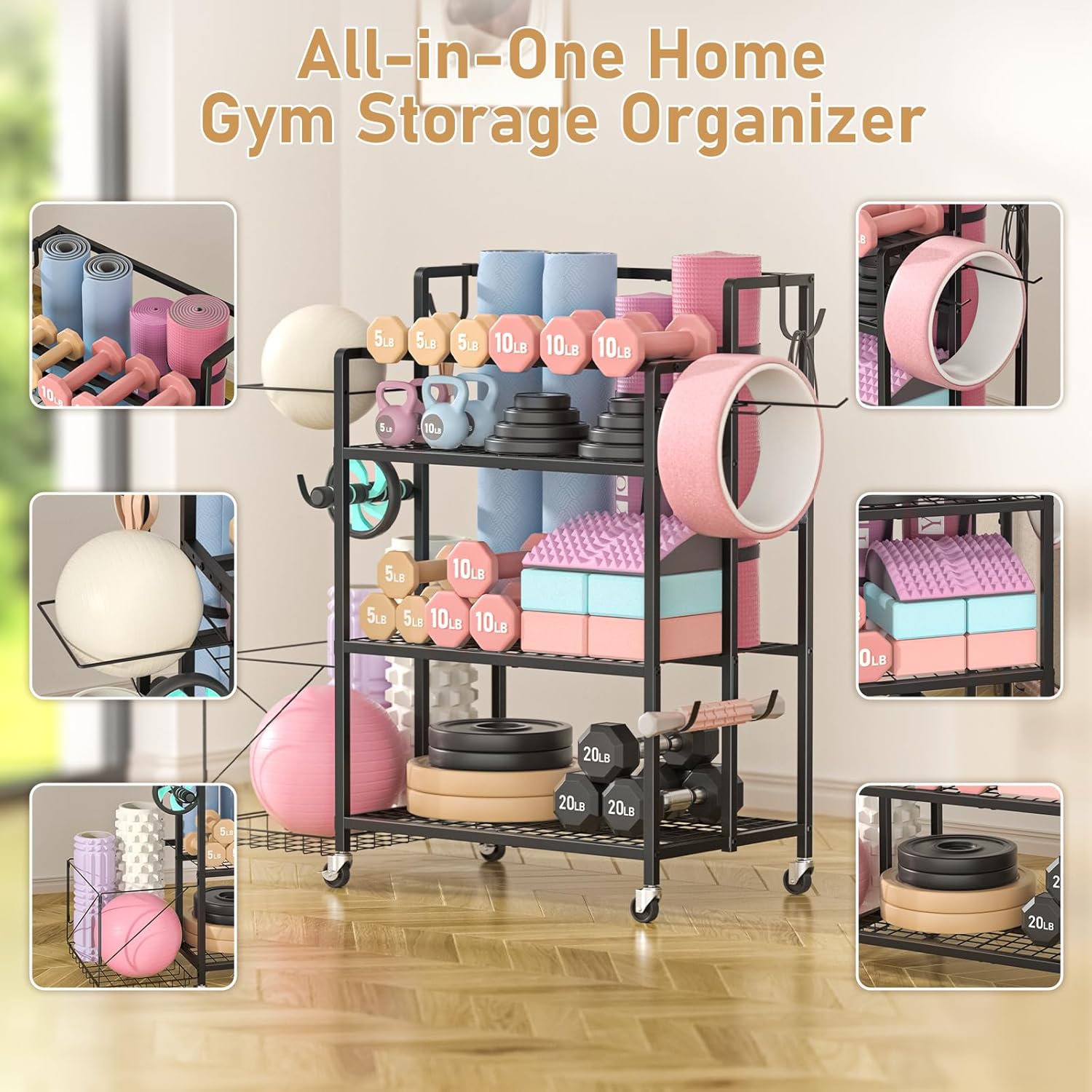Home Gym Storage, No Material  - Home Gym Training ulasan dan harga