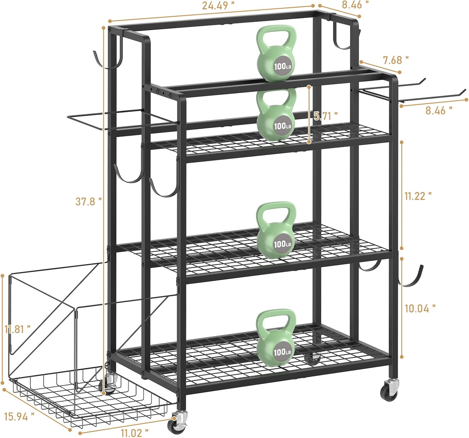 Home Gym Storage, No Material  - Home Gym Training ulasan dan harga