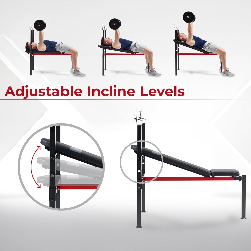 Multi-Function Adjustable Weig - Home Gym Bench ulasan dan harga
