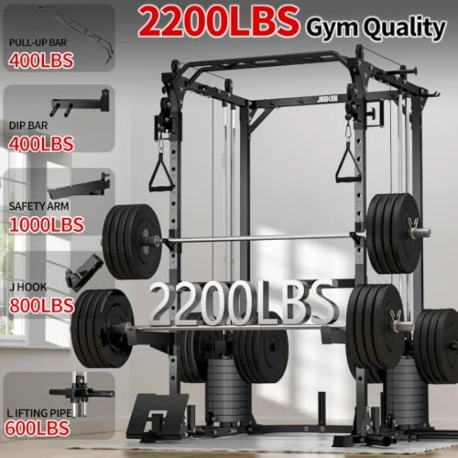 Home gym power cage with cable - Home Gym Weight ulasan dan harga
