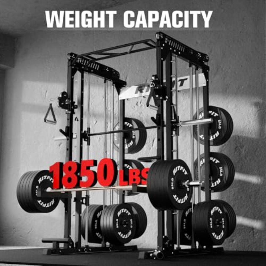 Home gym squat rack power cage - Home Gym Rack With Cables ulasan dan harga