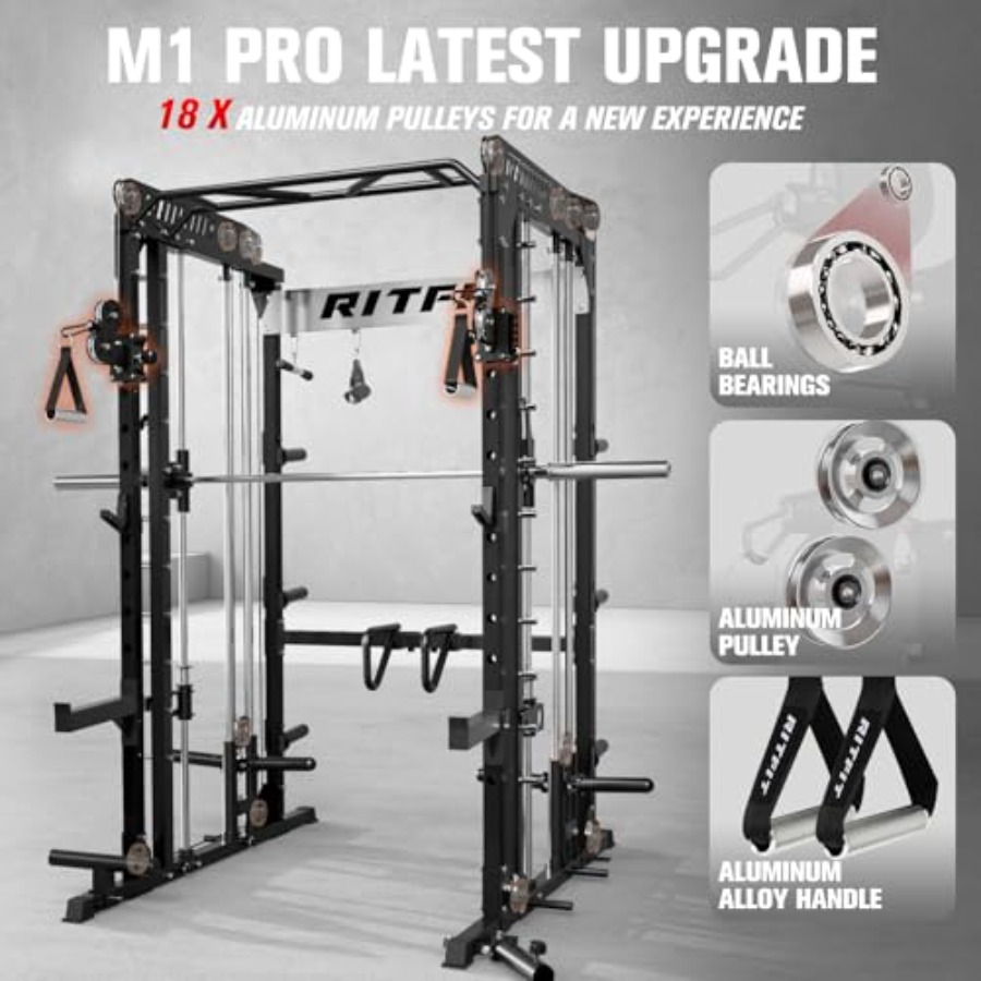 Home gym squat rack power cage - Home Gym Rack With Cables ulasan dan harga