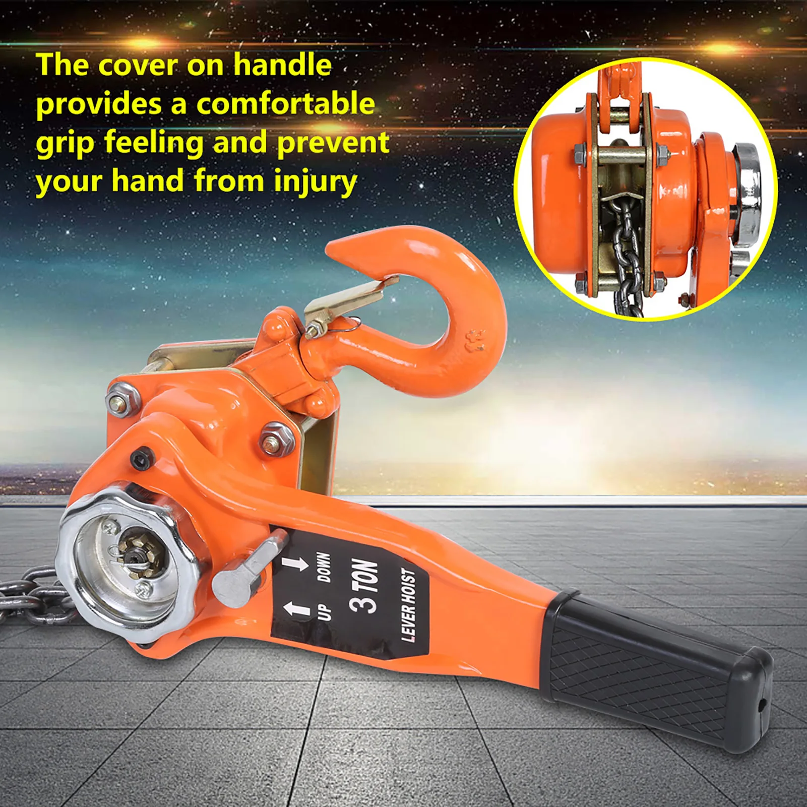 Lever Hoist Pulley Hoist Chain - Pull Up Bar Tower ulasan dan harga