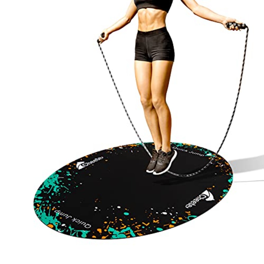 Jump Rope Mat Large Rubber Exe - Home Gym Rubber Flooring ulasan dan harga