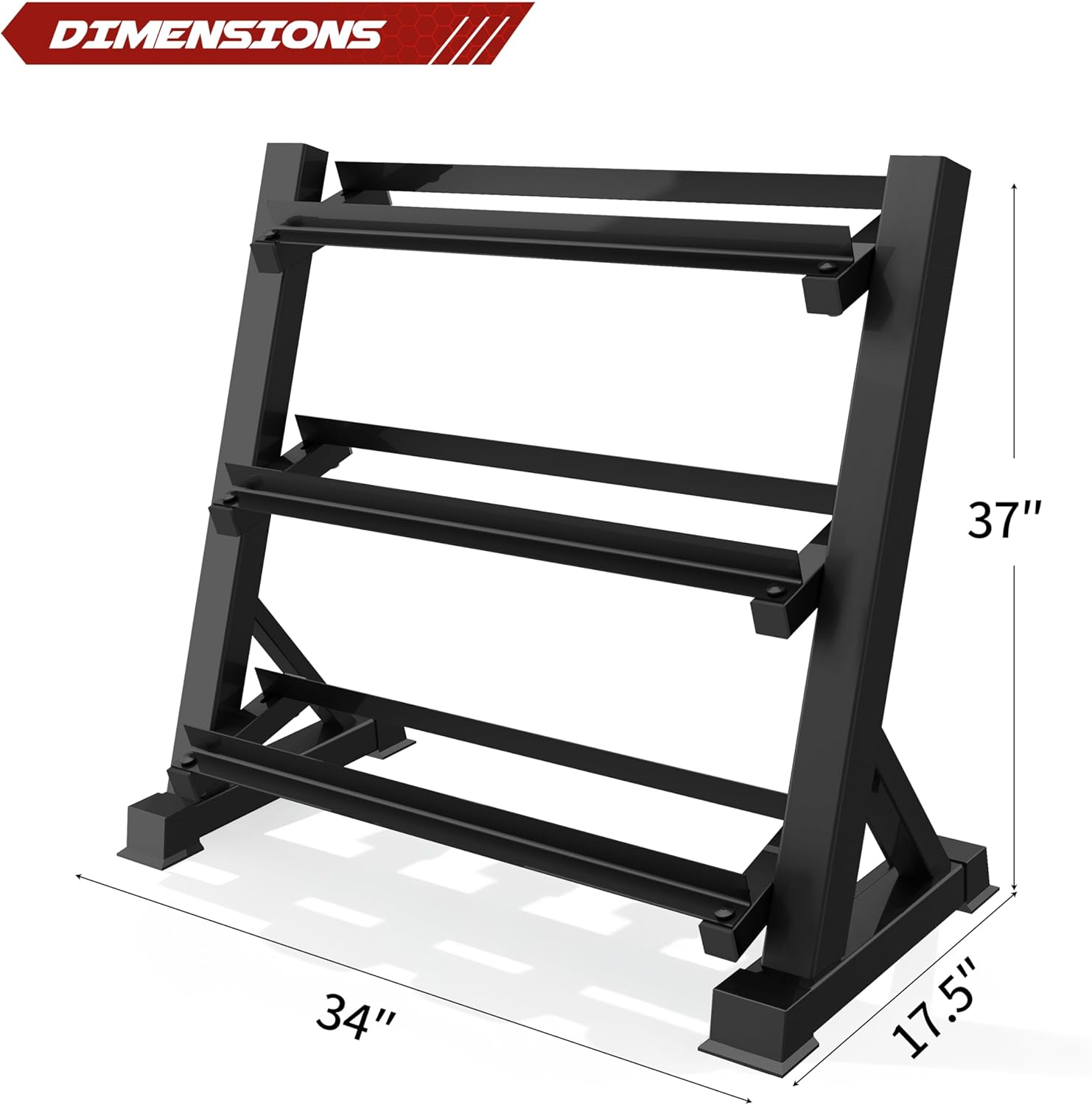Home Gym Dumbbell Rack, Iron M - Home Gym Training ulasan dan harga