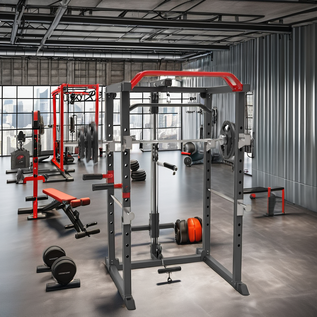 Steel Full Cage Gym Power Towe - Pull Up Bar Tower ulasan dan harga