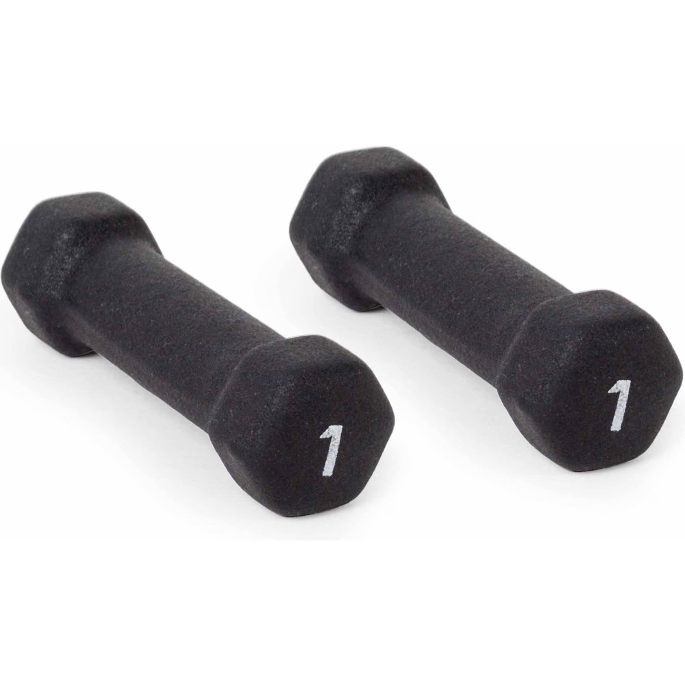 1lb Black Neoprene Dumbbell Pa - Home Gym Training ulasan dan harga