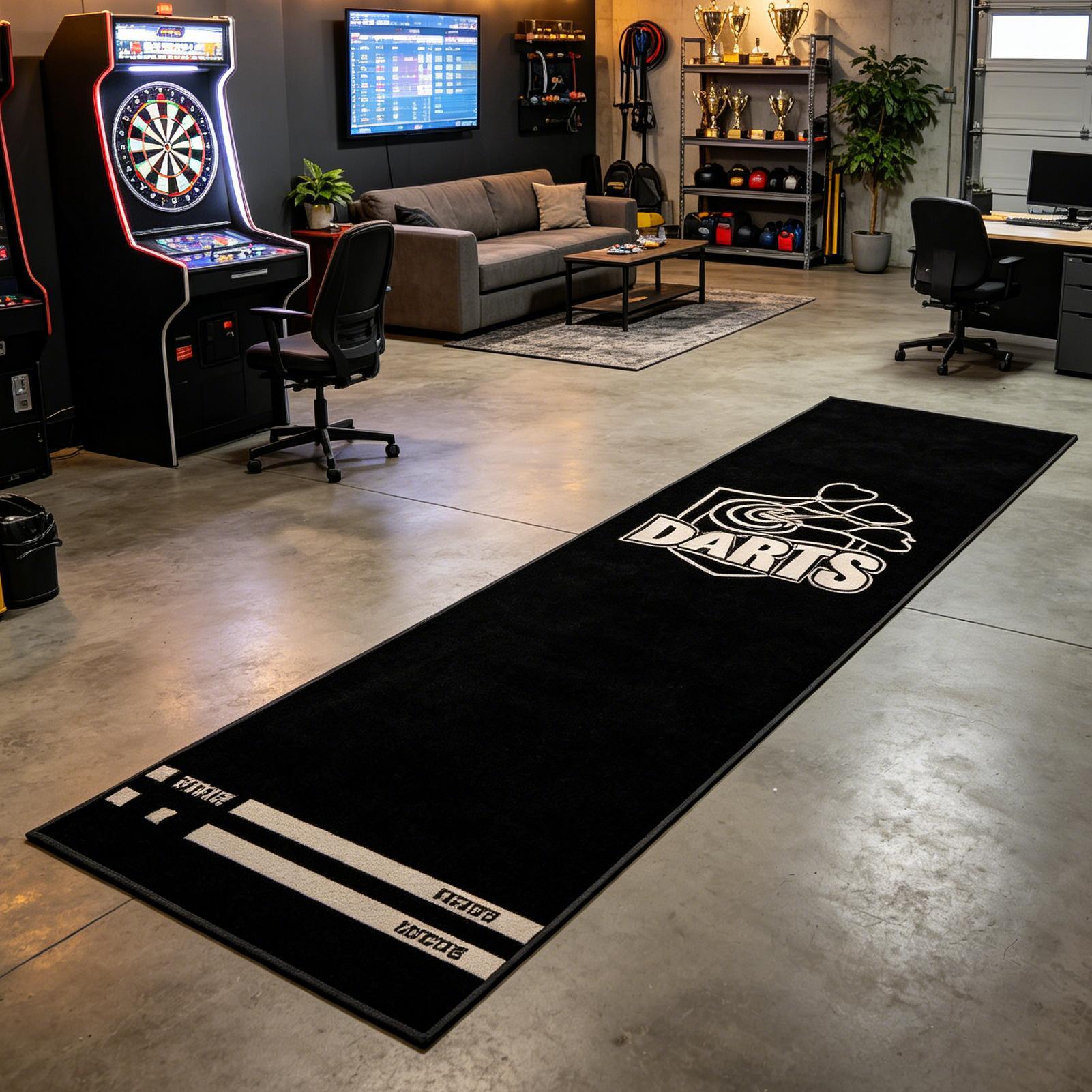 Darts Throw Mat Sports Practic - Home Gym Practice ulasan dan harga