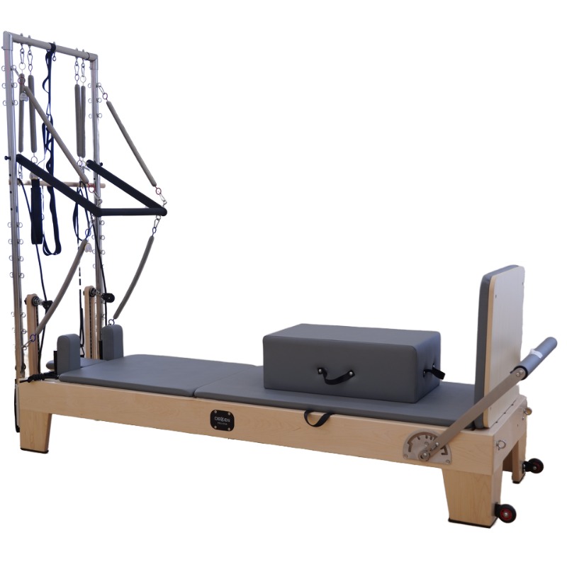 YTYIN Beige Pilates Reformer f - Home Gym Pilates ulasan dan harga