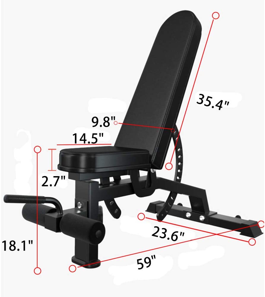 Adjustable Strength Training B - Home Gym Bench ulasan dan harga
