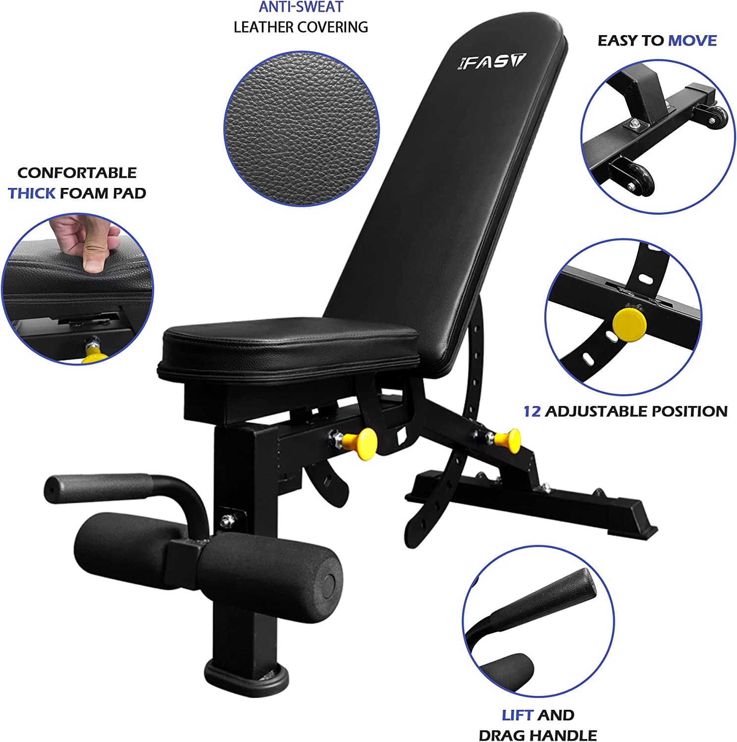 Adjustable Strength Training B - Home Gym Bench ulasan dan harga