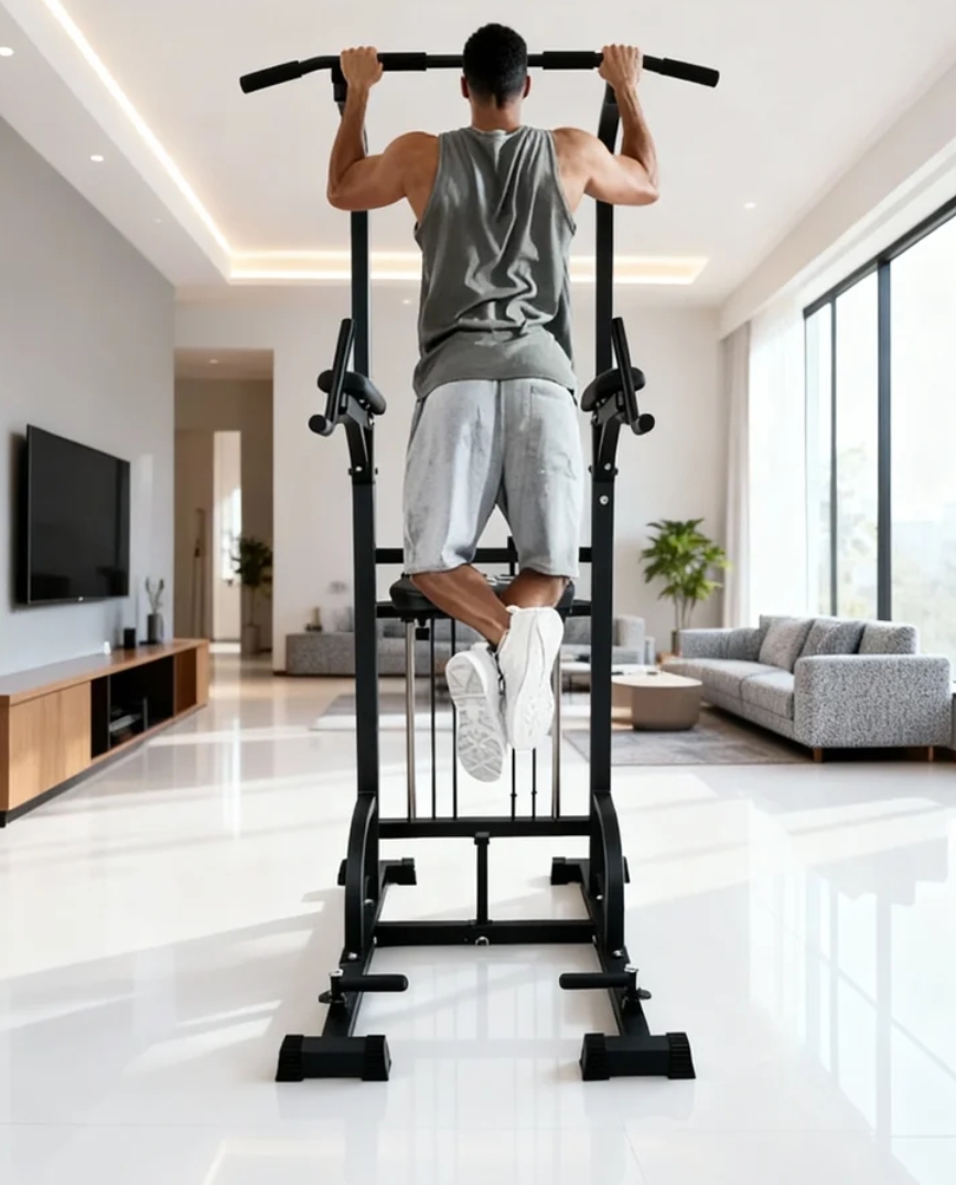 Power Tower Pull-Up Dip Statio - Pull Up Bar Tower ulasan dan harga