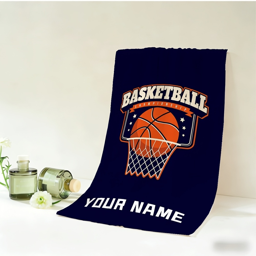 2pcs Name/Text Basketball Towe - Home Gym Mma ulasan dan harga