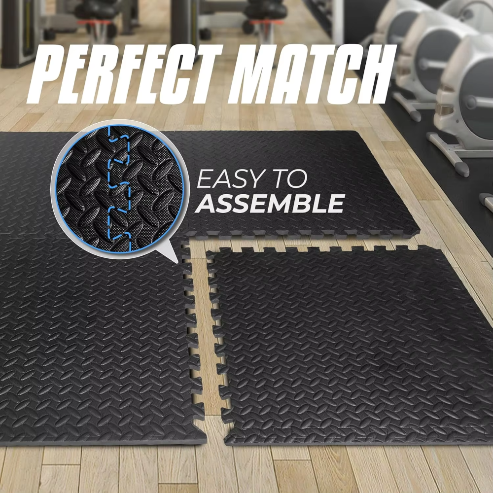 Gym Flooring Eva Soft Foam Flo - Home Gym Rubber Flooring ulasan dan harga