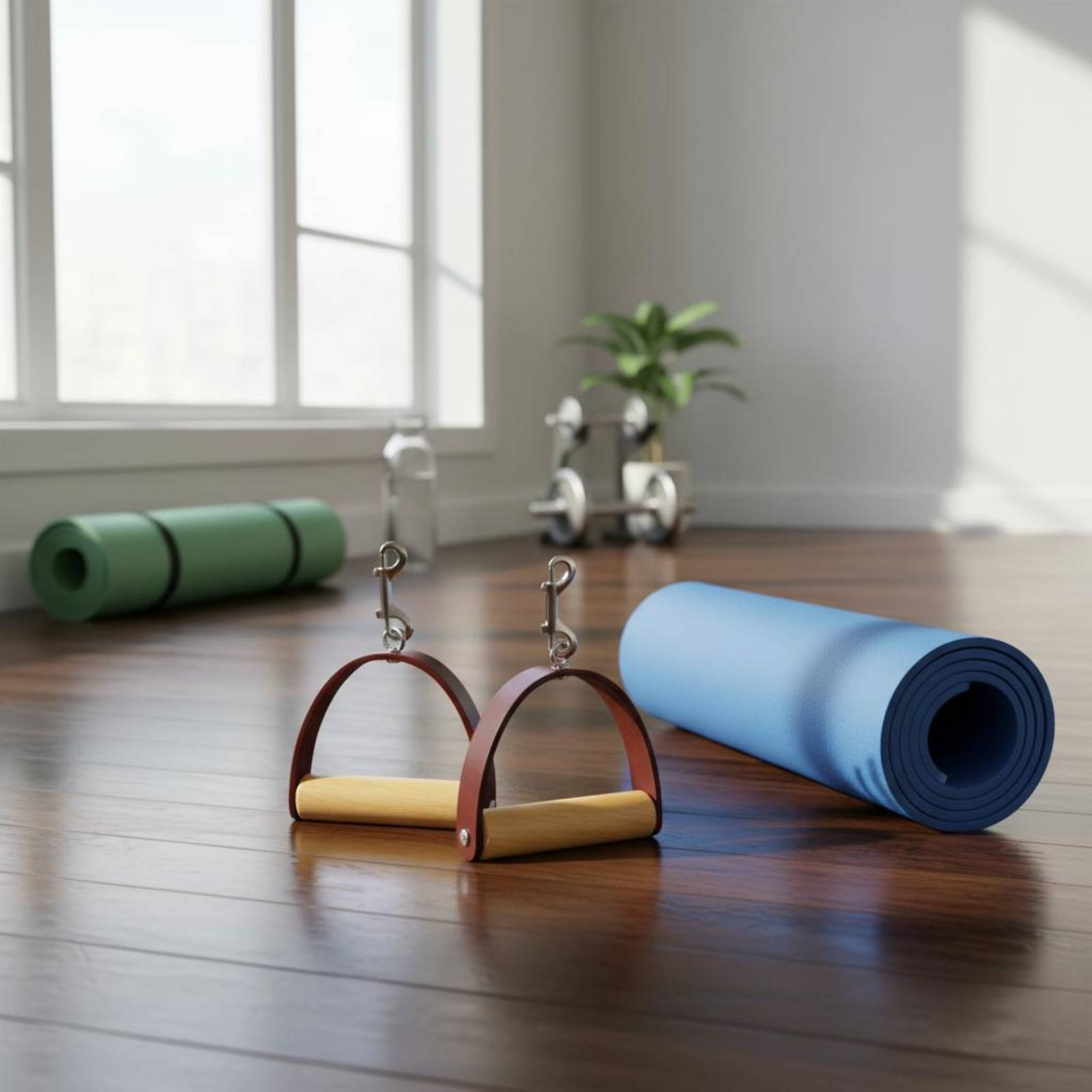 2 Pieces Pilates Reformer Hand - Home Gym Pilates ulasan dan harga