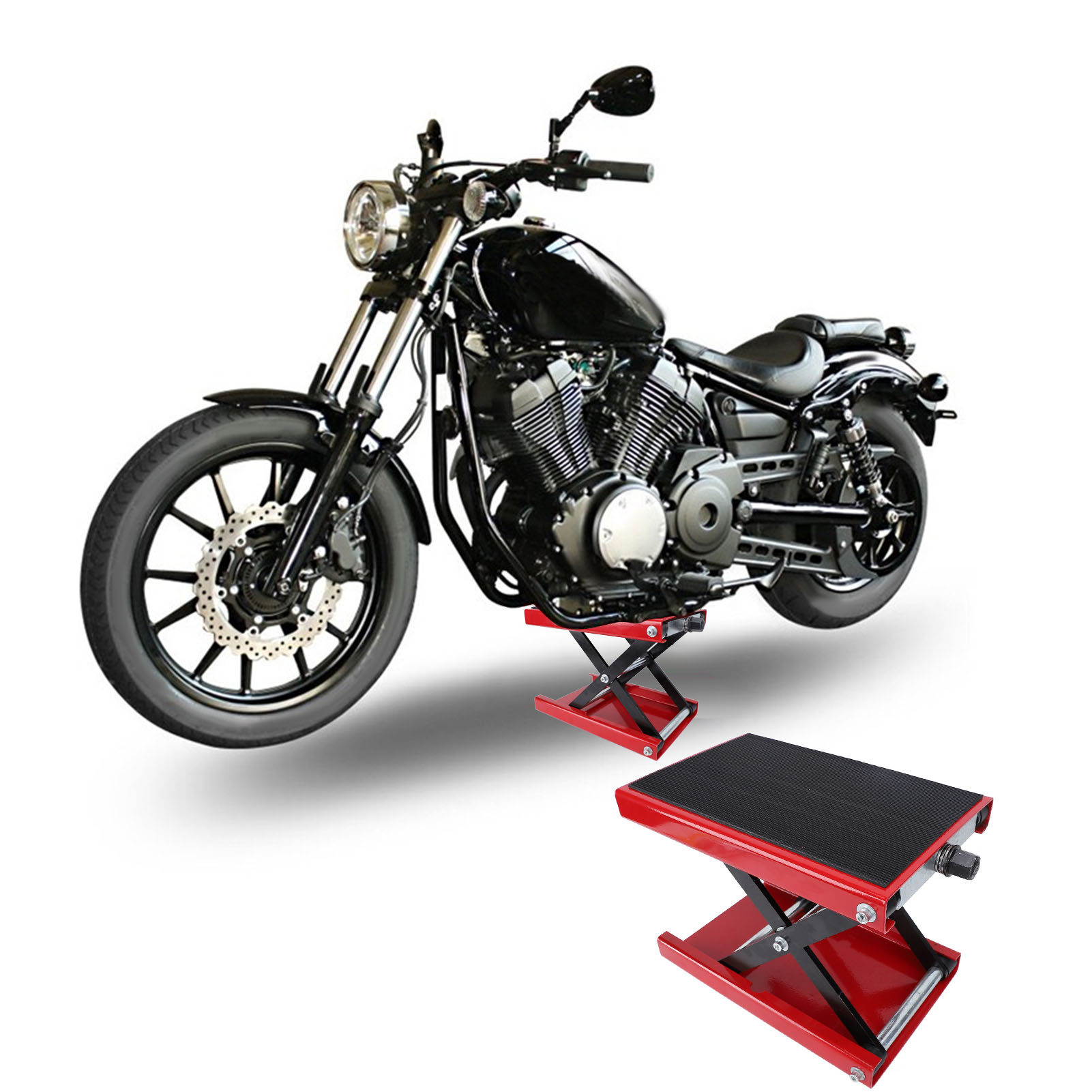 Motorcycle Lift Scissor Jack 3 - Pull Up Bar Tower ulasan dan harga
