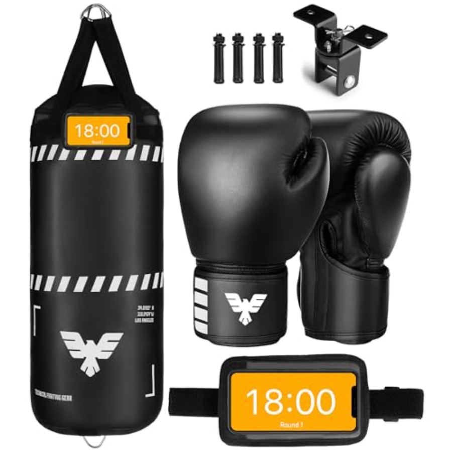Boxing Punching Bag Set - 2 ft - Home Gym Mma ulasan dan harga