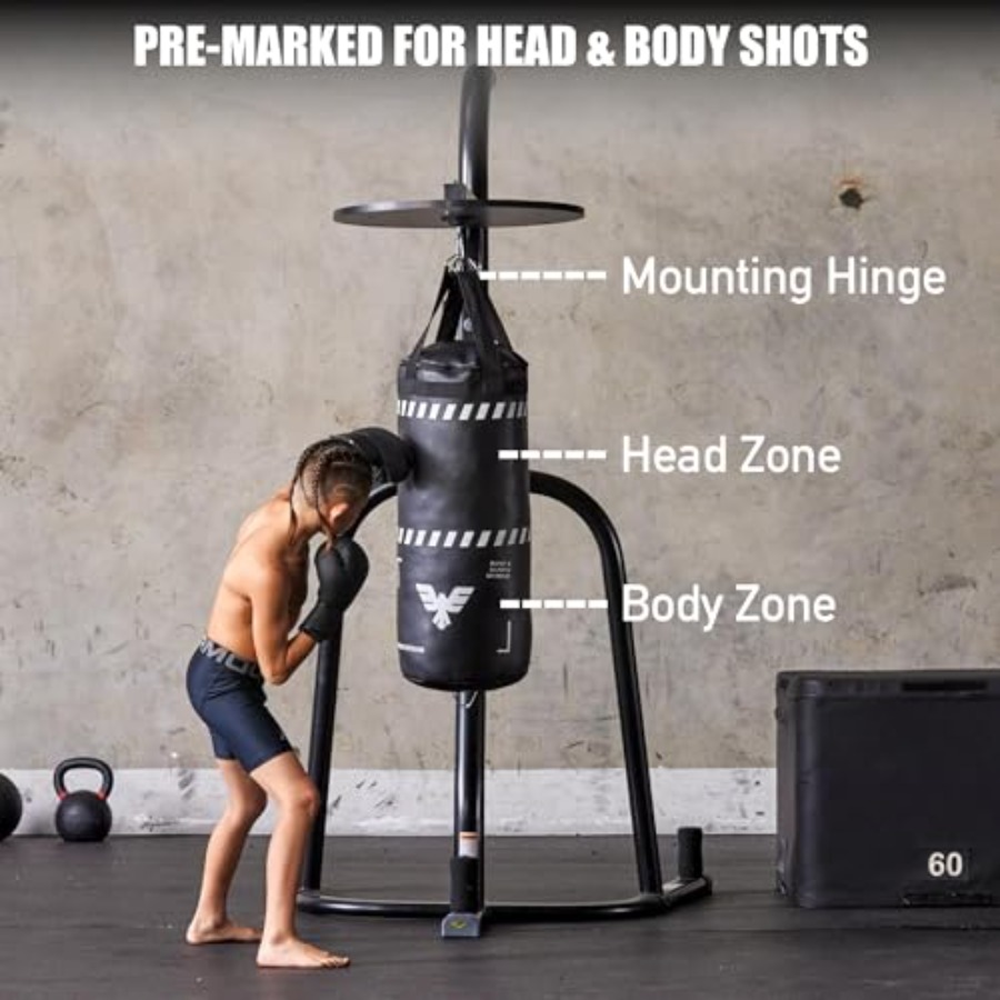 Boxing Punching Bag Set - 2 ft - Home Gym Mma ulasan dan harga