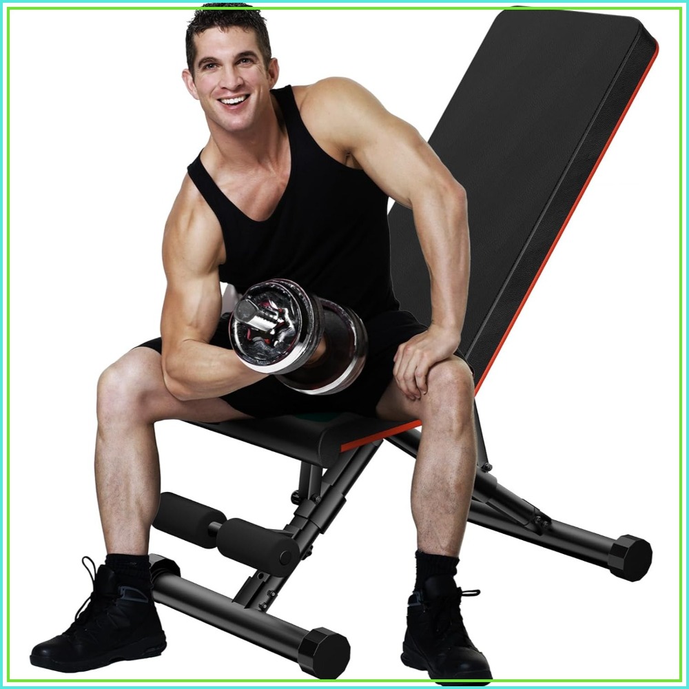 Adjustable Weight Bench for Ho - Home Gym Weight ulasan dan harga