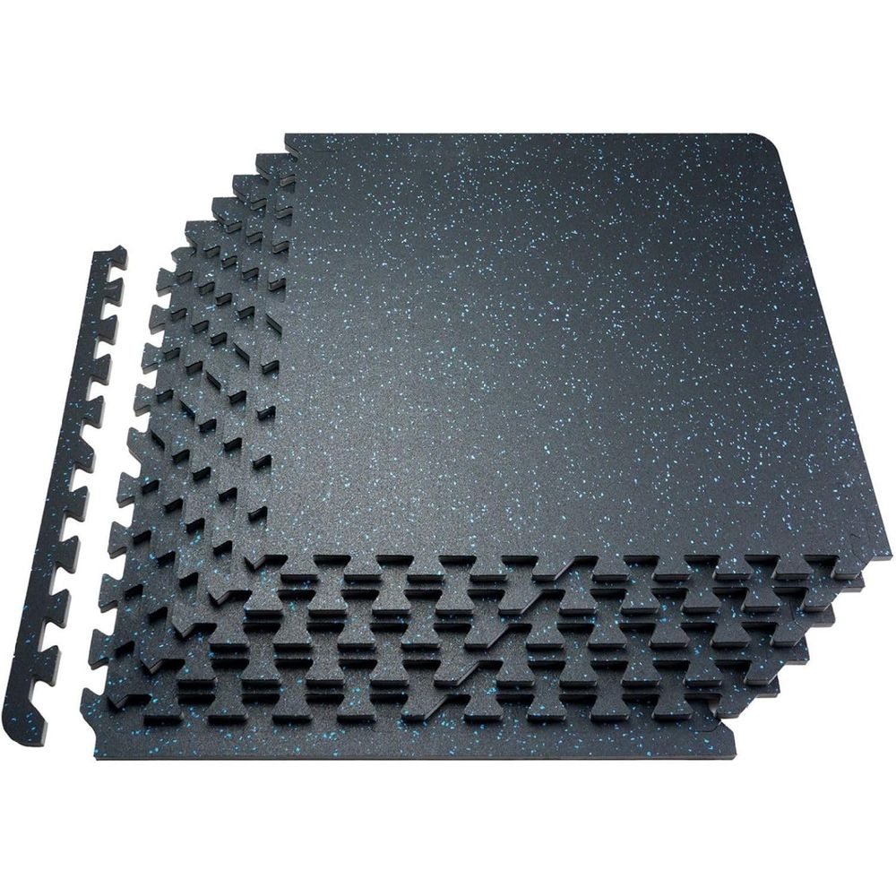 Interlocking Foam Rubber Worko - Home Gym Rubber Flooring ulasan dan harga