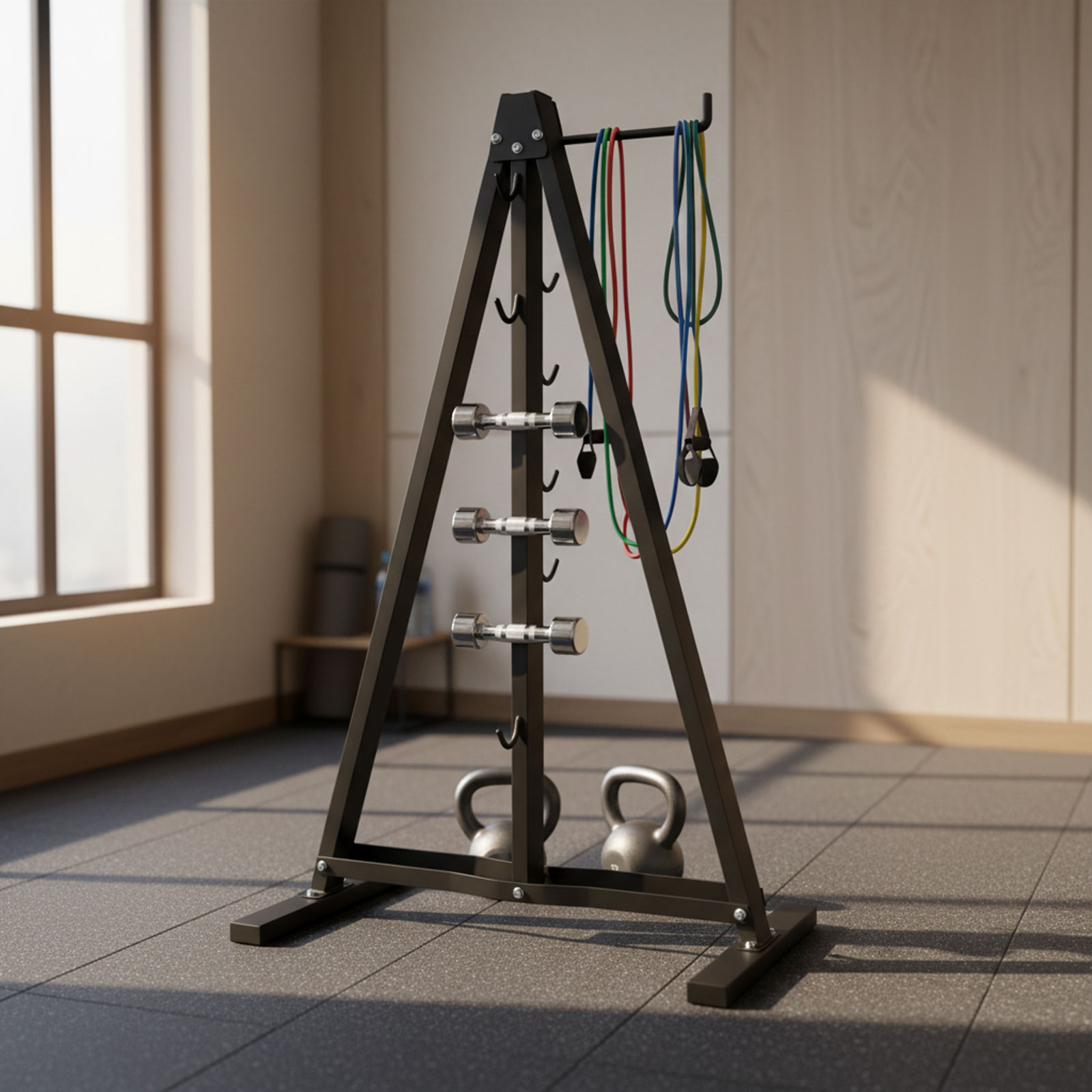 Lat Pull Down Bar Organizer wi - Home Gym Rack With Cables ulasan dan harga