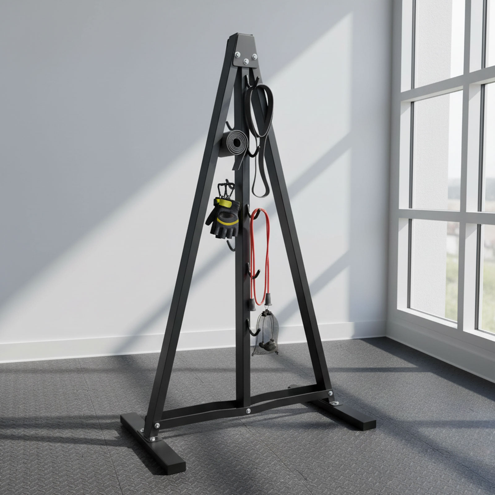 Lat Pull Down Bar Organizer wi - Home Gym Rack With Cables ulasan dan harga