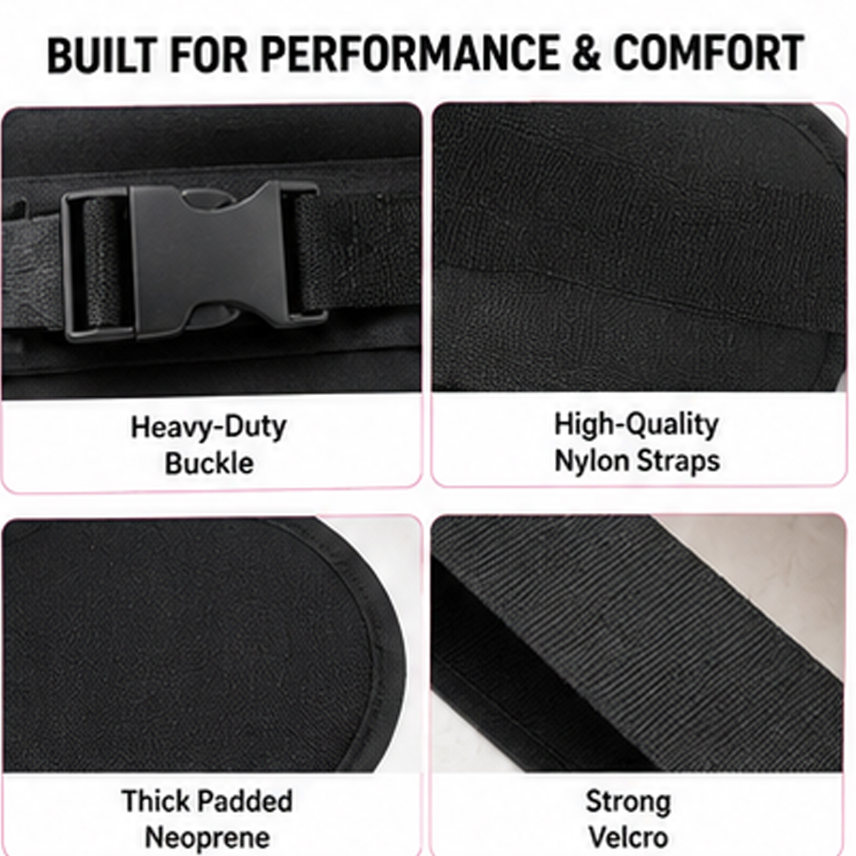 Heavy Duty Nylon Hip Thrust Be - Home Gym Studio ulasan dan harga