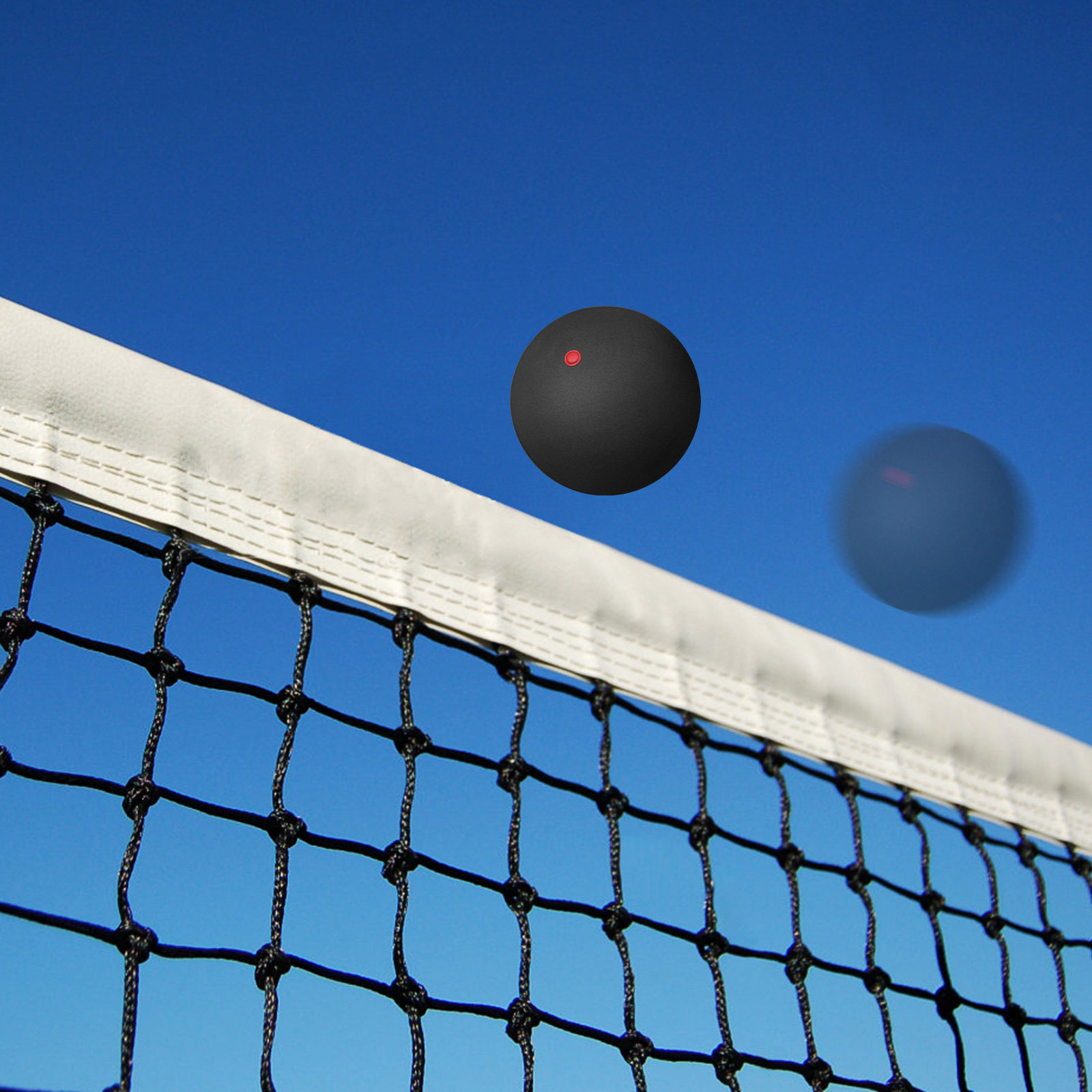 4Pcs Squash Balls Blue Assorte - Home Gym Practice ulasan dan harga