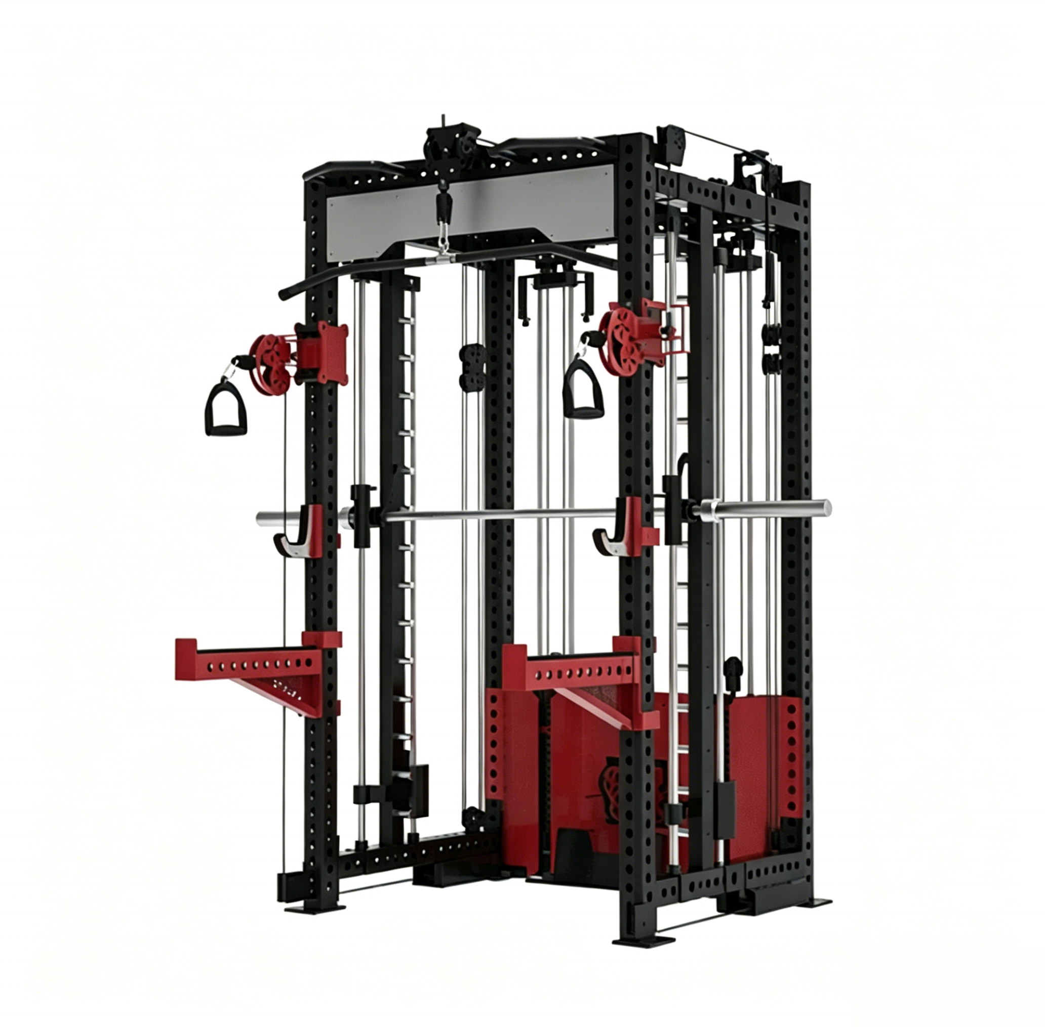 Multifunctional Home Gym Smith - Home Gym Rack With Cables ulasan dan harga