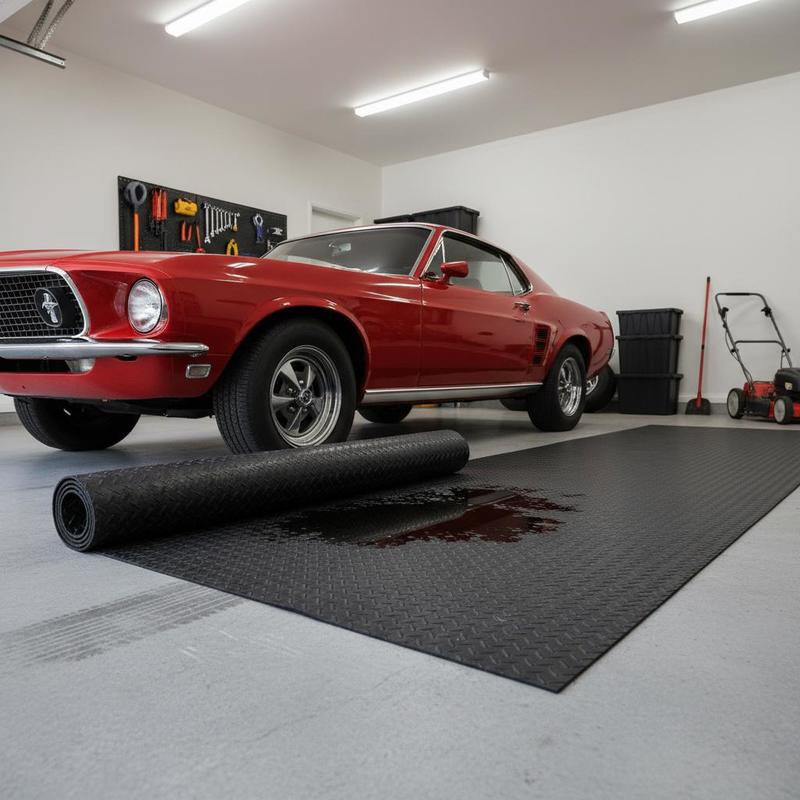 Diamond Pattern Rubber Floor R - Home Gym Rubber Flooring ulasan dan harga