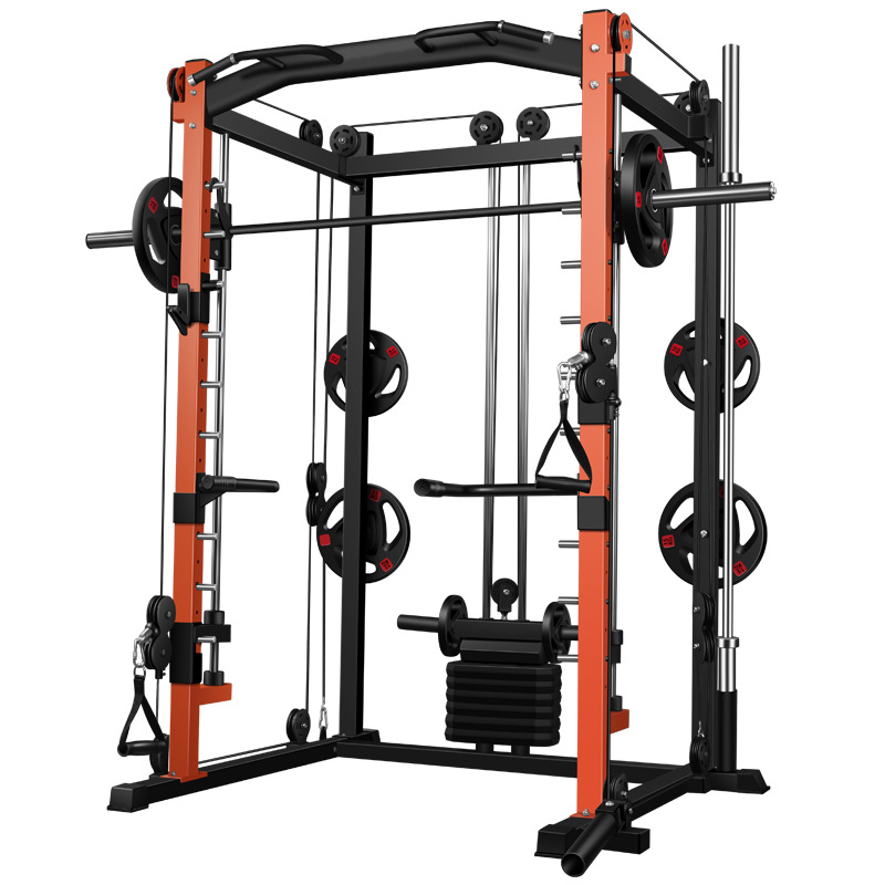 Multi Functional Home Gym Equi - Home Gym Rack With Cables ulasan dan harga
