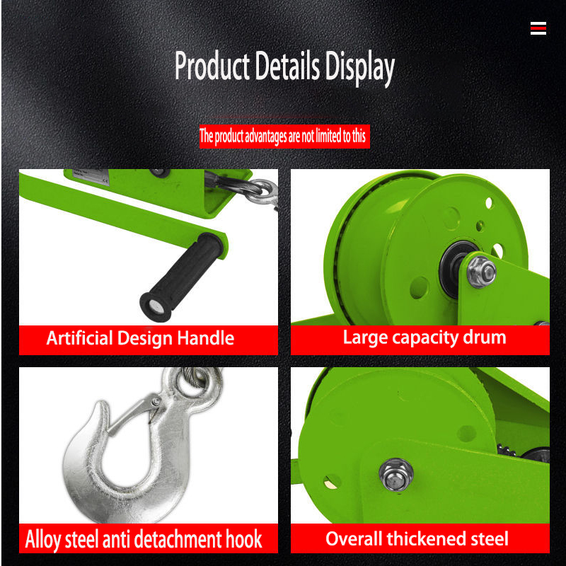 Manual Winch Bidirectional Sel - Pull Up Bar Tower ulasan dan harga