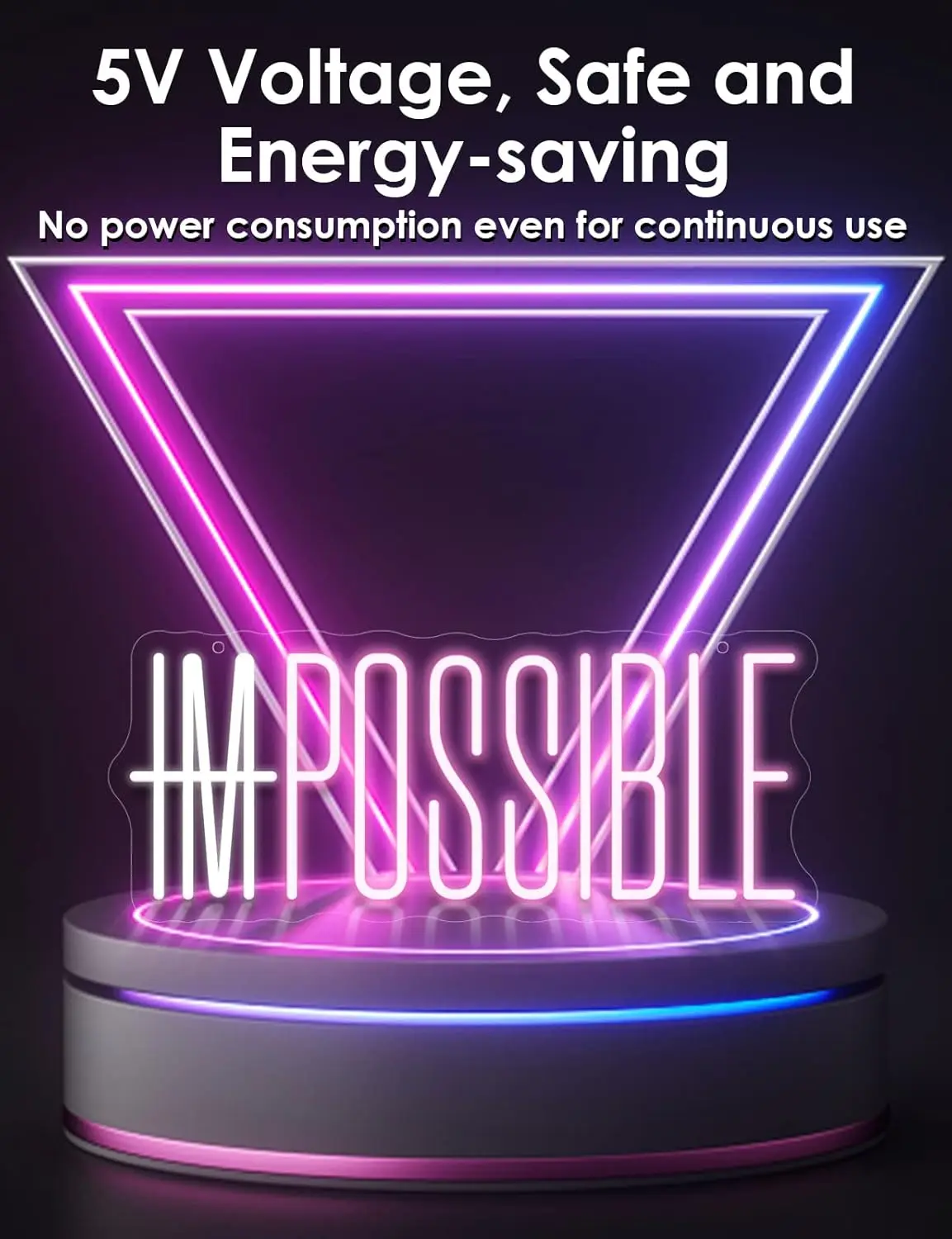 I'm Possible Neon Sign Party D - Home Gym Studio ulasan dan harga
