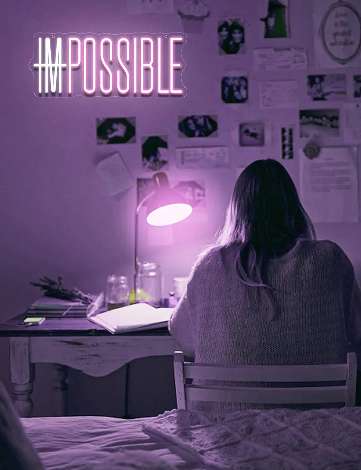 I'm Possible Neon Sign Party D - Home Gym Studio ulasan dan harga