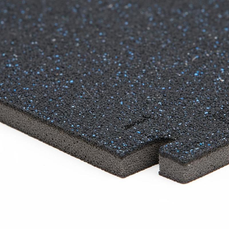 0.56 Inch Thick Interlocking E - Home Gym Rubber Flooring ulasan dan harga