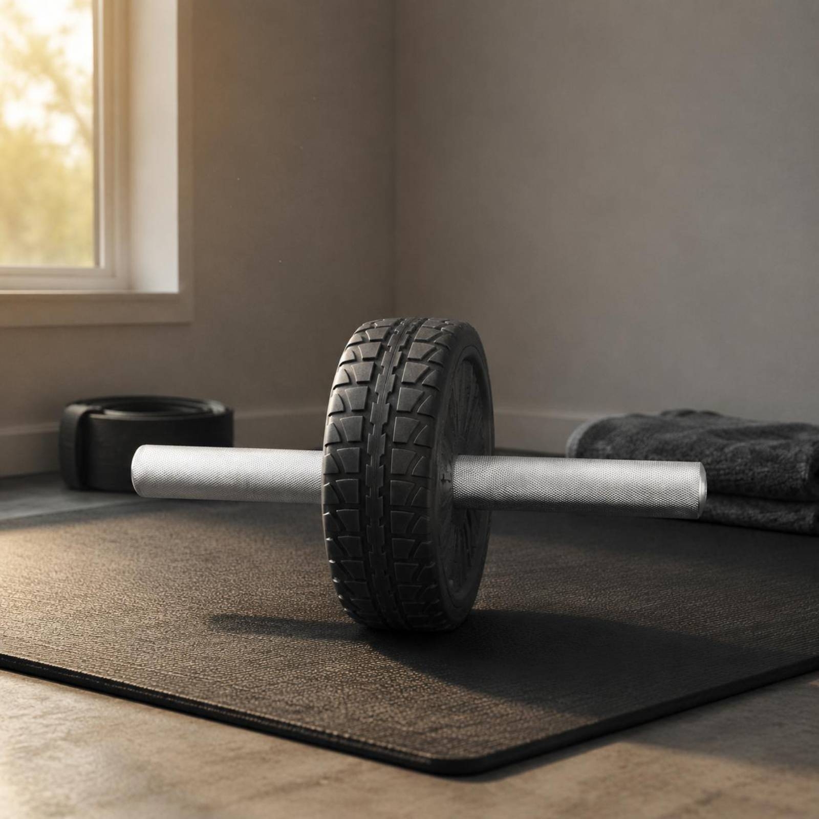 Ab Wheel Portable Ab Roller Wh - Home Gym Second ulasan dan harga