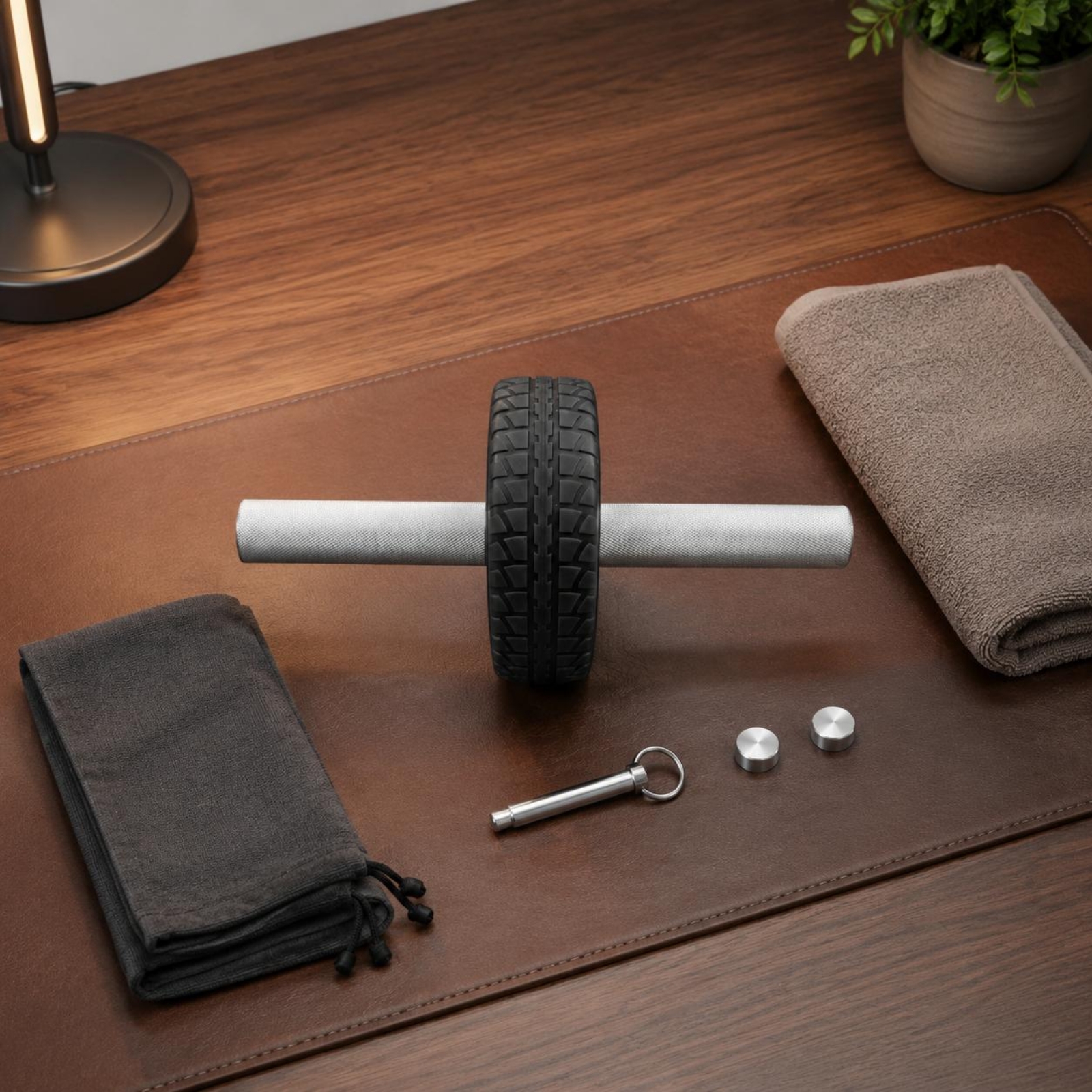 Ab Wheel Portable Ab Roller Wh - Home Gym Second ulasan dan harga