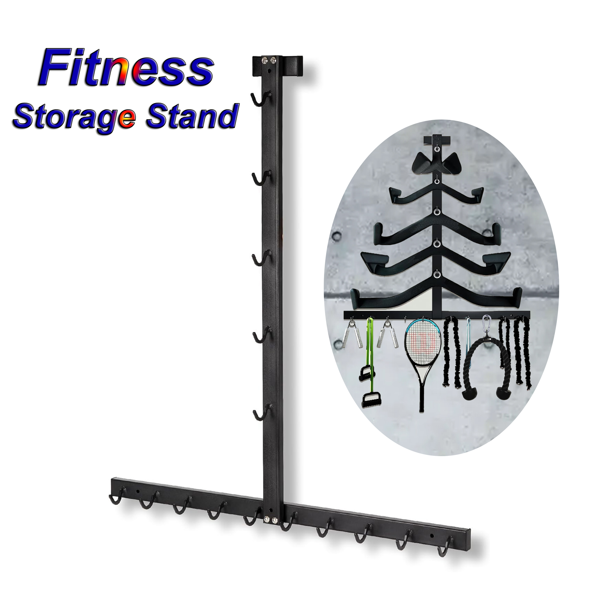 Lat Pull Down Bar Gym Accessor - Home Gym Rack With Cables ulasan dan harga